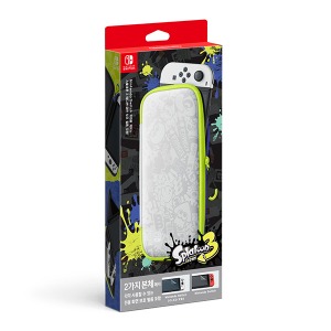 Nintendo Switch 휴대용 케이스 스플래툰 3 에디션(화면 보호 필름 포함)